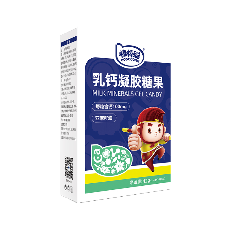 乳钙凝胶糖果